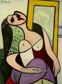 La dormeuse au miroir Marie Therese Walter 1932 Kubismus Pablo Picasso